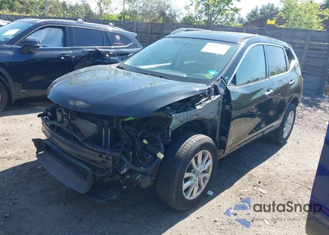 2018 Nissan Rogue Sv из США, поврежденный, VIN KNMAT2MV9JP593492